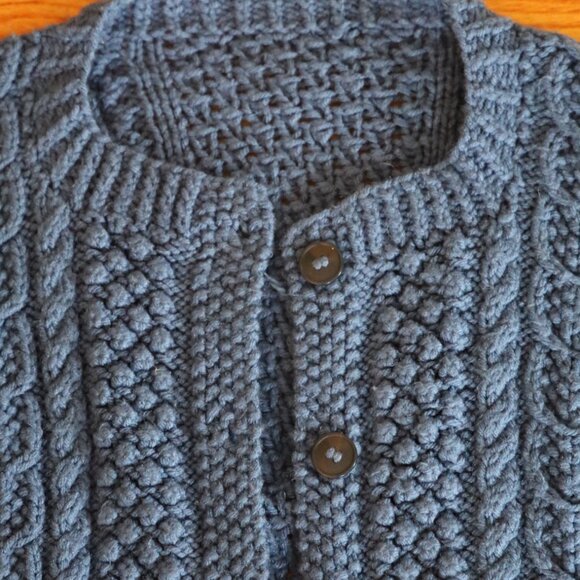 Vintage HANDMADE Knit cardigan Size S/M - Picture 2 of 3